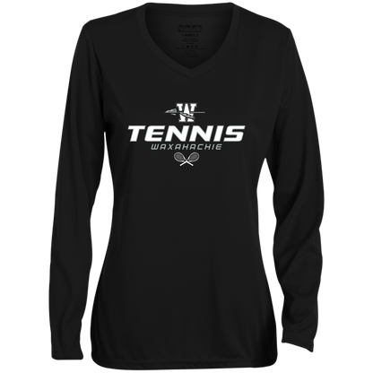 Ladies' Performance Long Sleeve V-Neck Tee