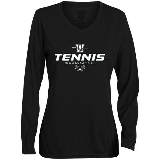 Ladies' Performance Long Sleeve V-Neck Tee