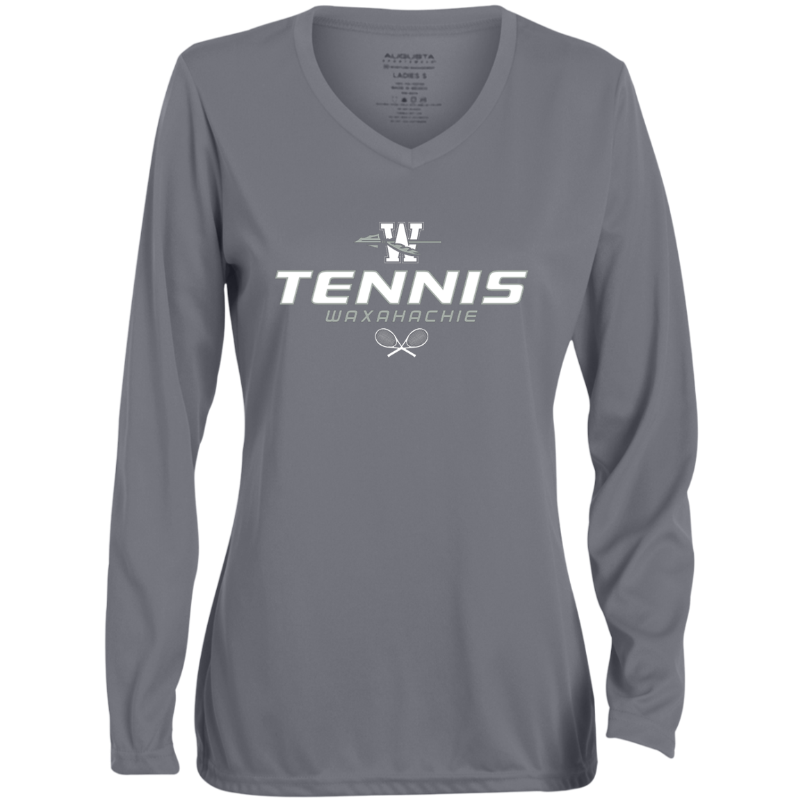 Ladies' Performance Long Sleeve V-Neck Tee